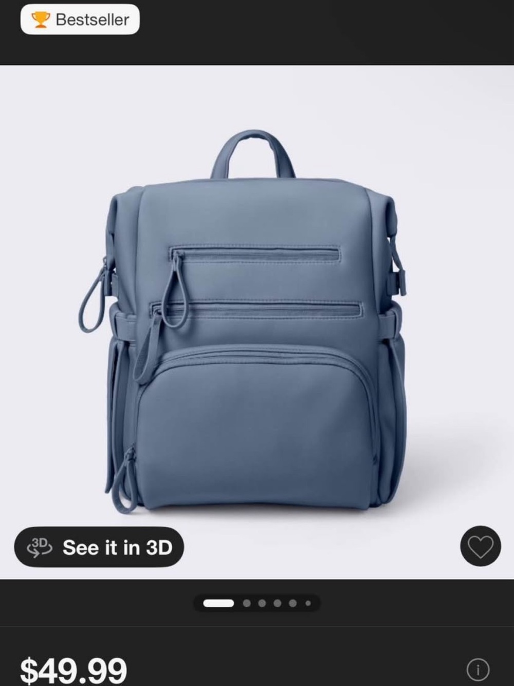Cloud Island Diaper Backpack
